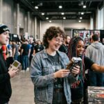 Illustration éditoriale de la pop-culture : icônes, tendances et références culturelles populaires