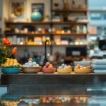 Culture pop store : intérieur d'une boutique dédiée à la pop culture avec figurines et produits dérivés